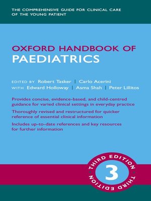 cover image of Oxford Handbook of Paediatrics